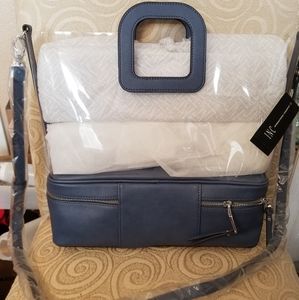 INC International Concepts Chambray Tote